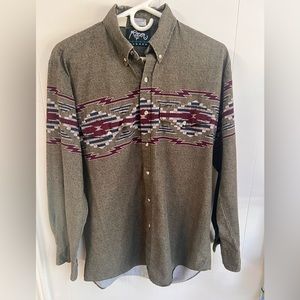 Vintage Roper long sleeve western  shirt